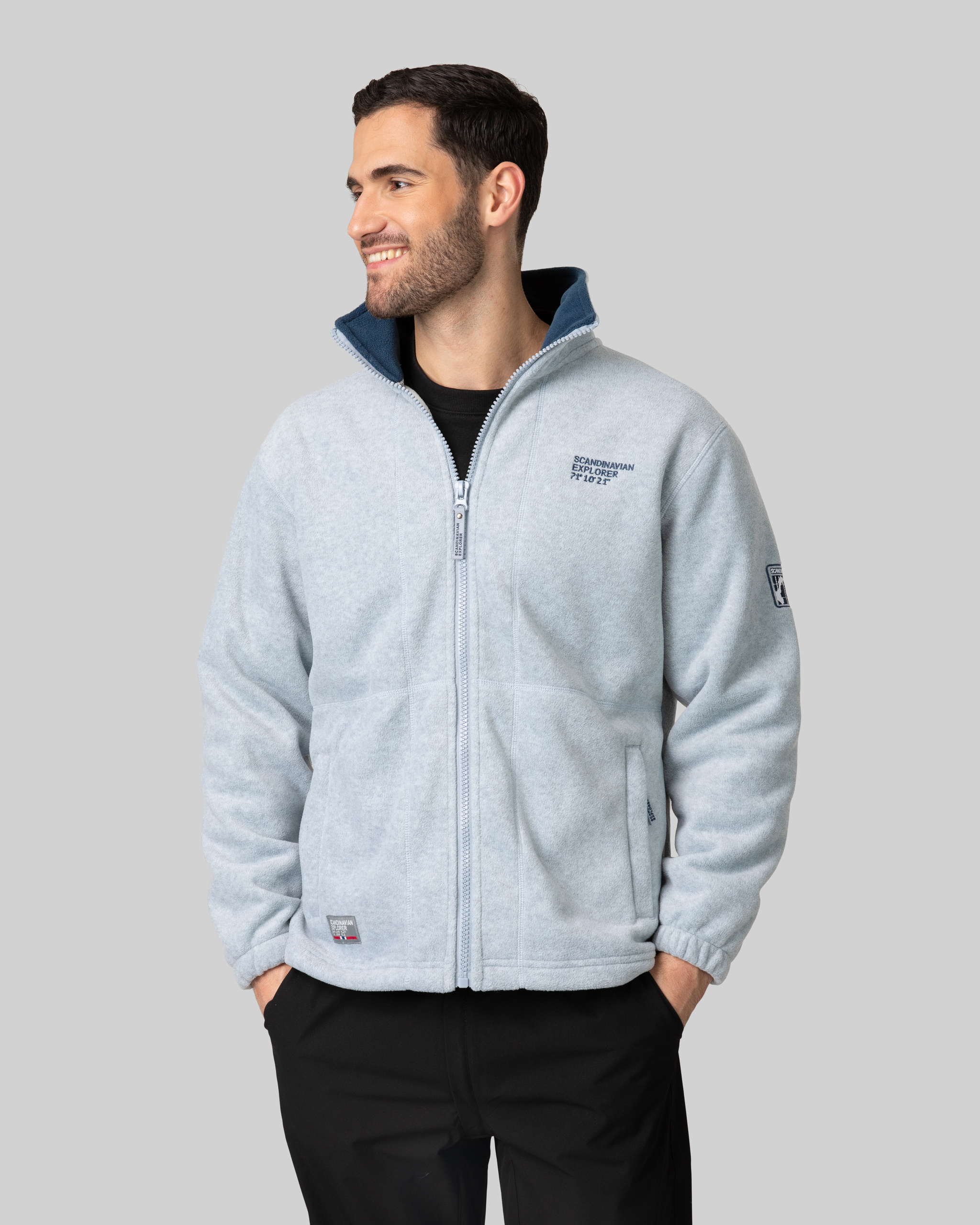 ジャケット・アウター mer Fleece Jacket Mocca Unisex