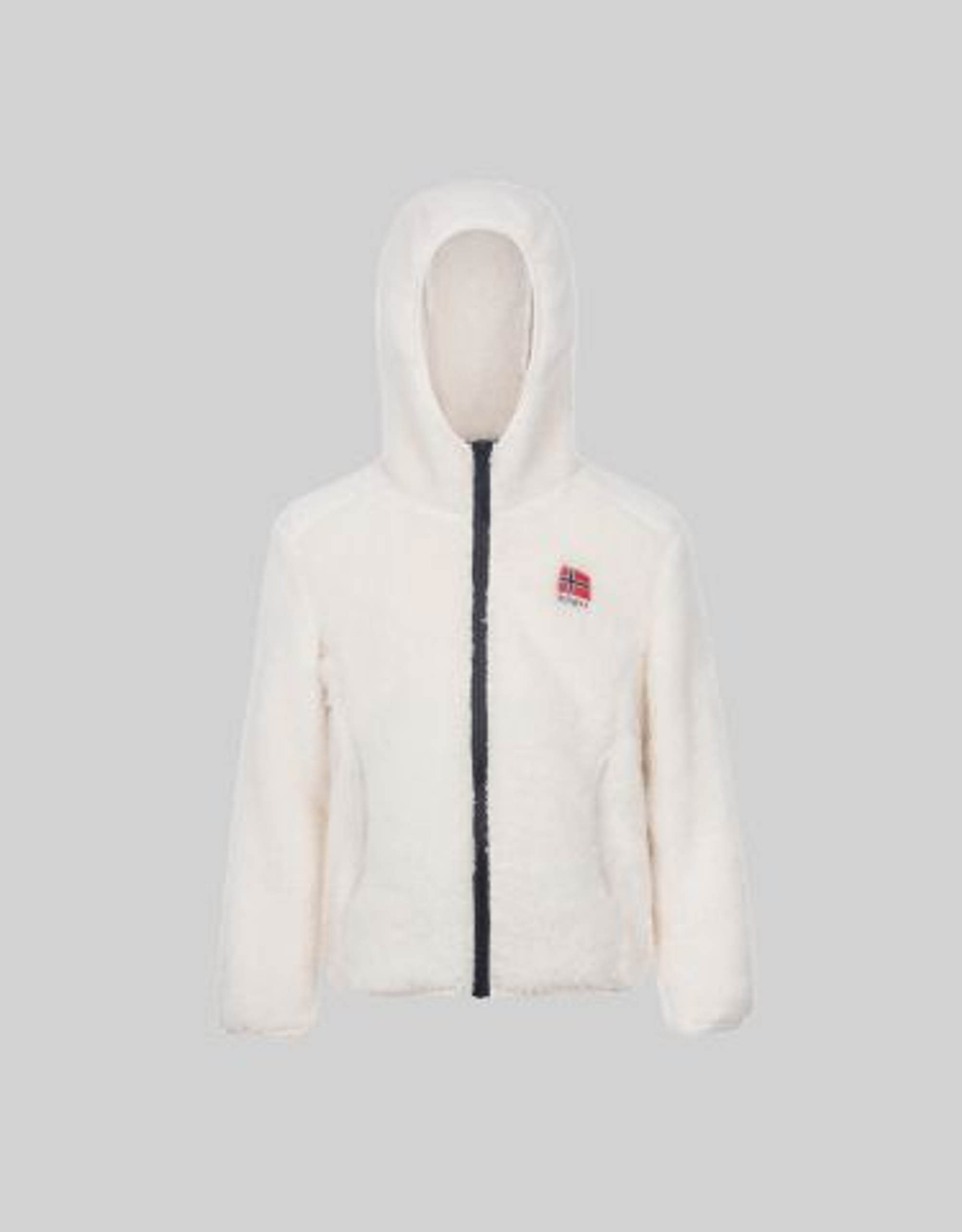 baby teddy jacket white