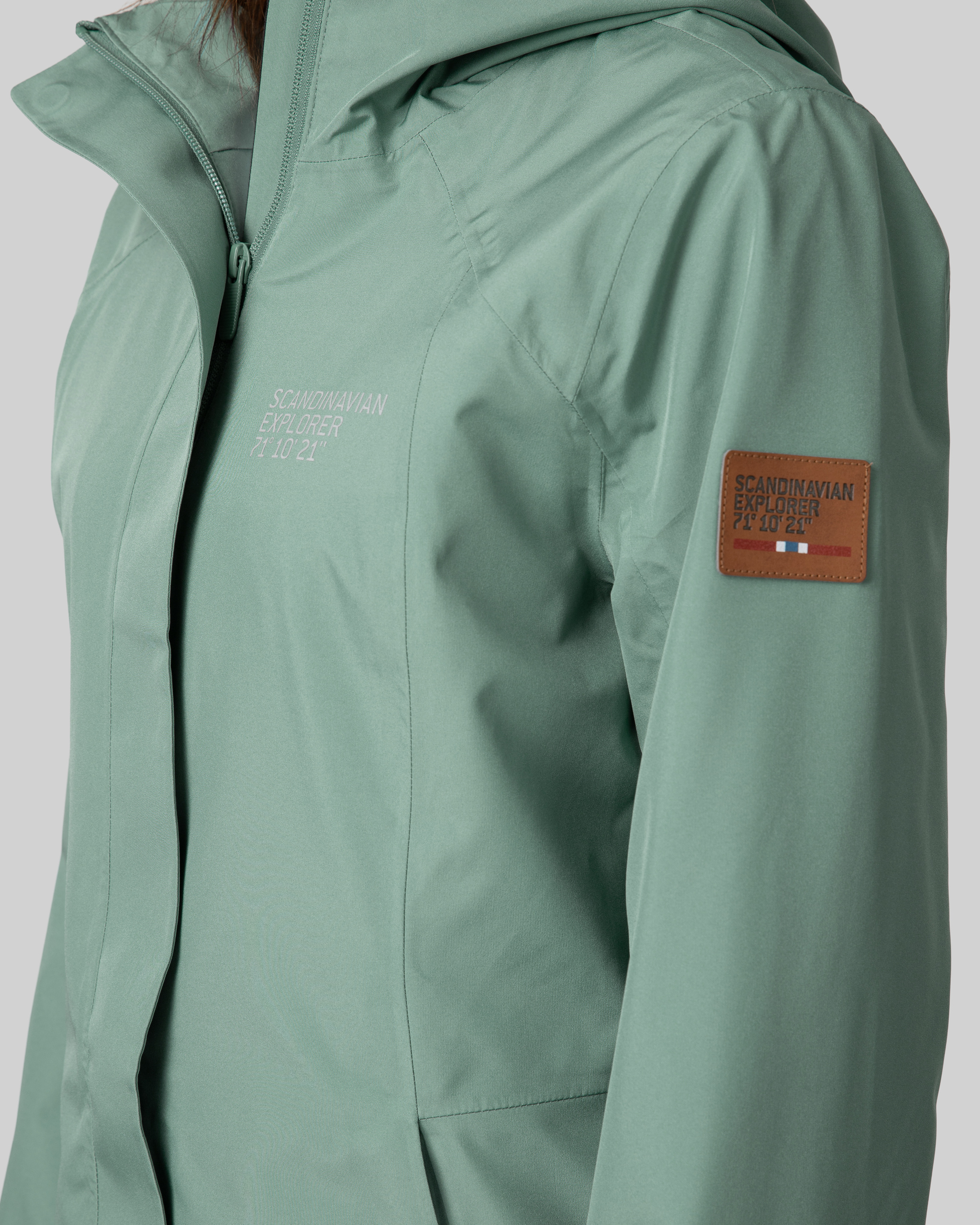 Womens Shell Rain Coat