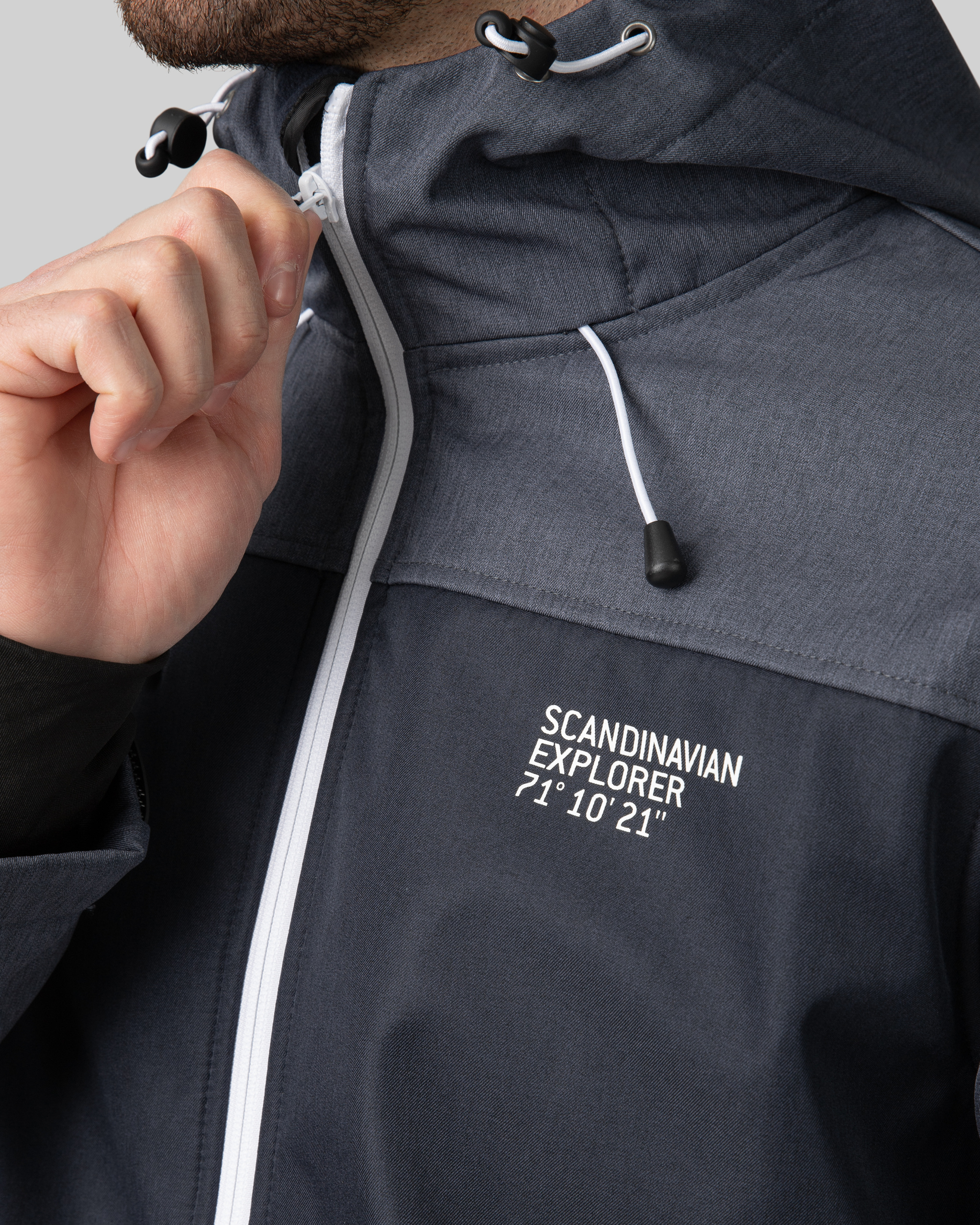 Men's Softshell Jacket Melange 2P
