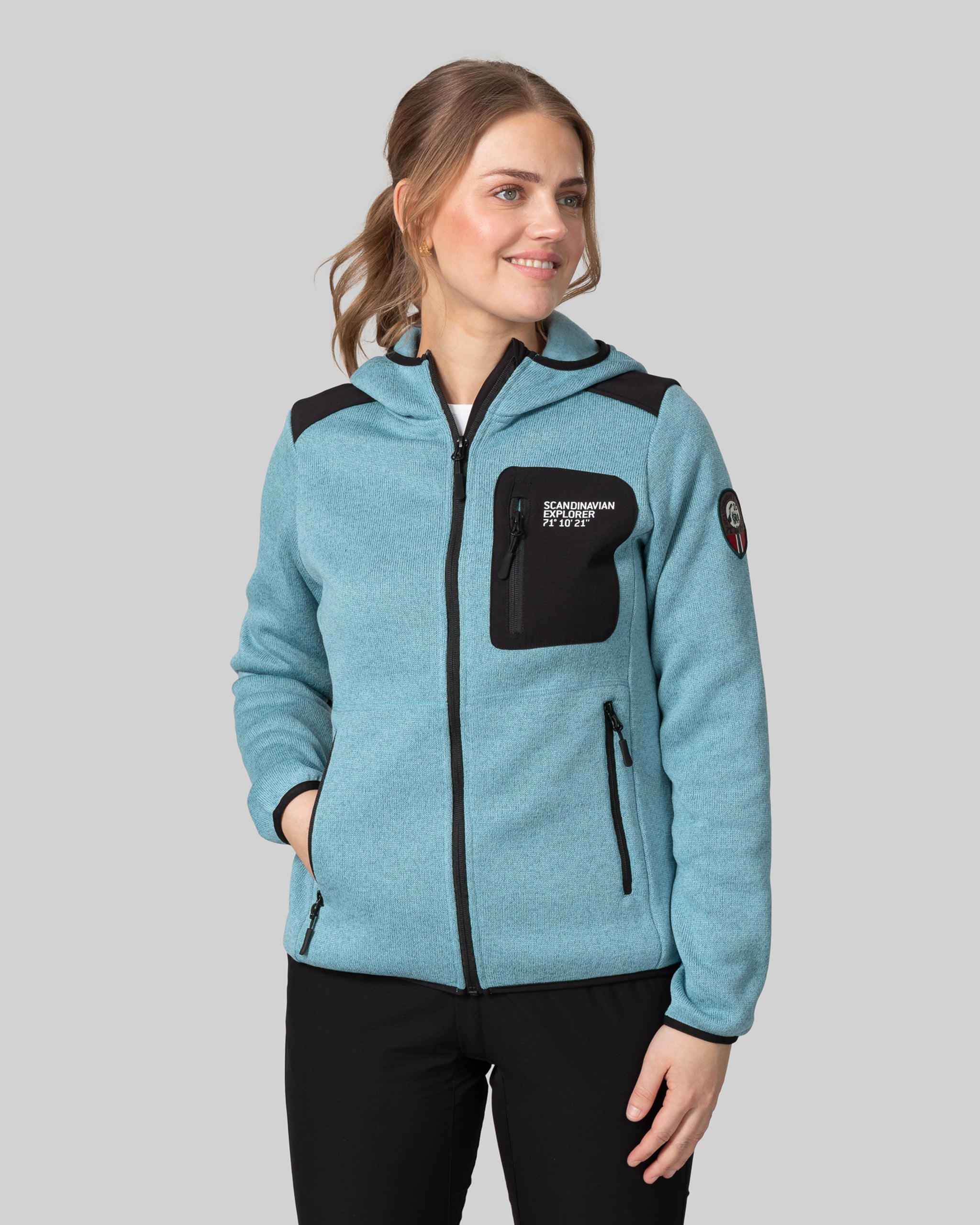 Fleece Combo Jacket Women