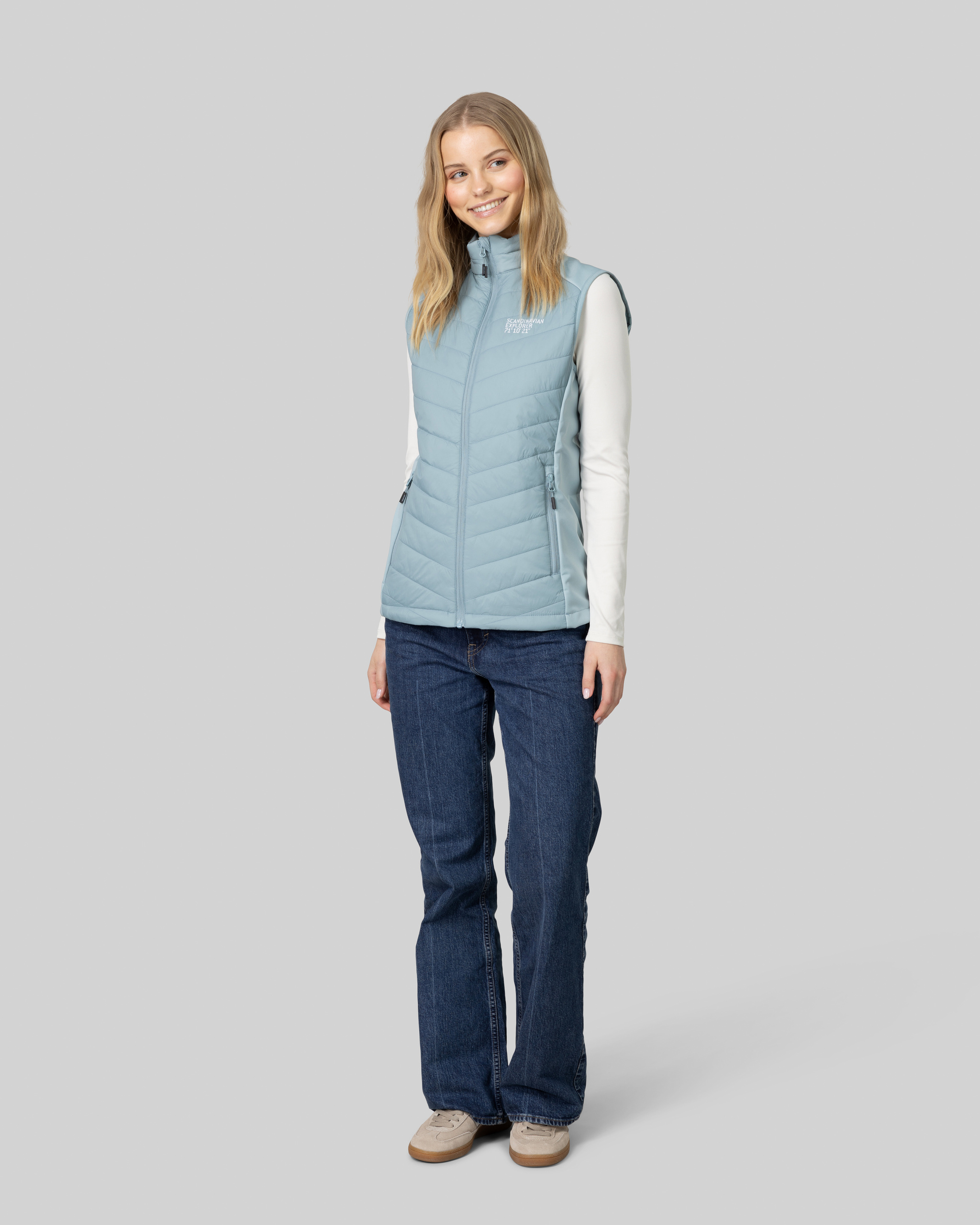 BRIEFING 新品 WOMEN'S HYBRID DOWN VEST S BRIEFING 新品 WOMEN'S