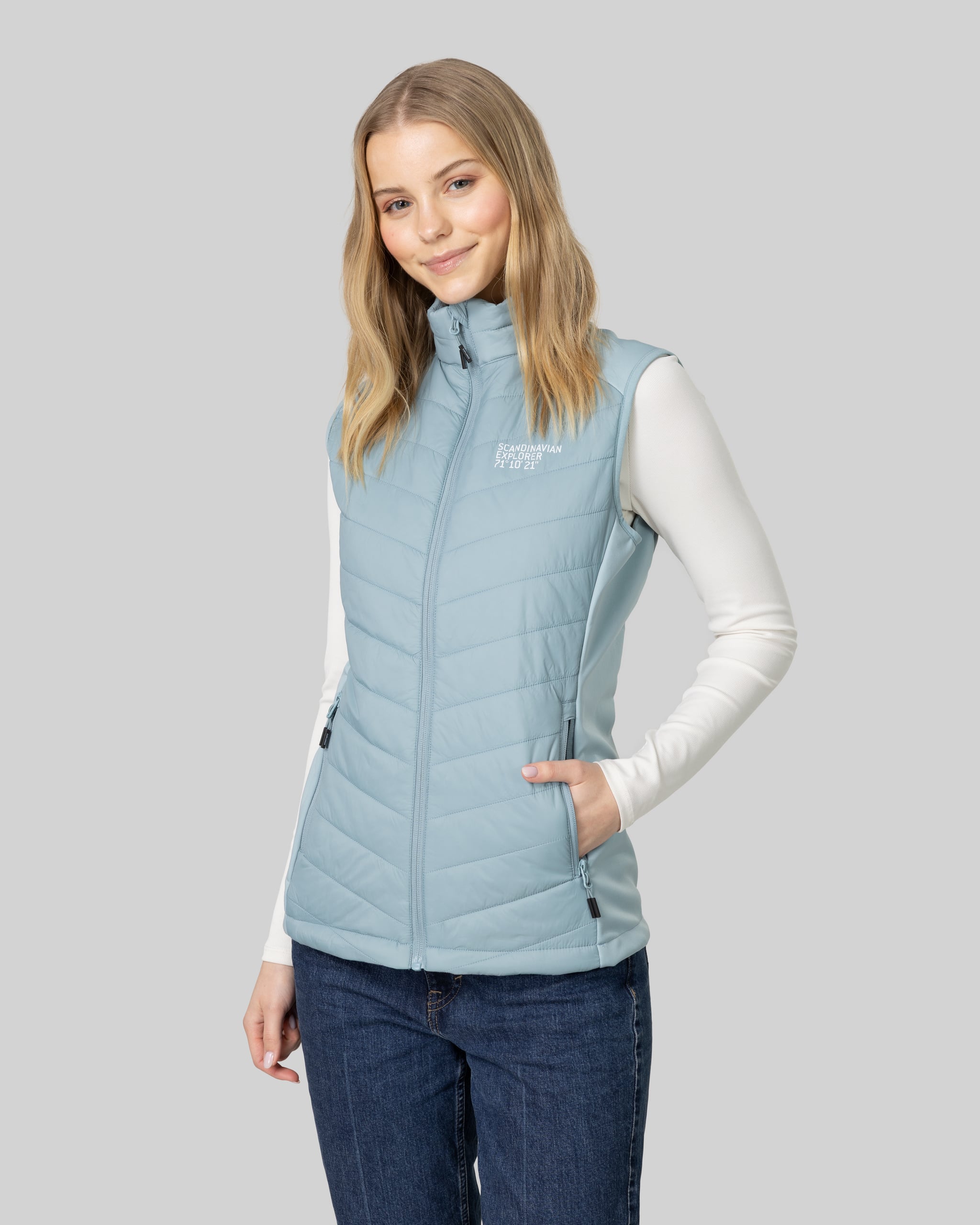 ☆希少美品☆BRIEFING WOMEN’S HYBRID DOWN VEST Women's Hybrid Vest